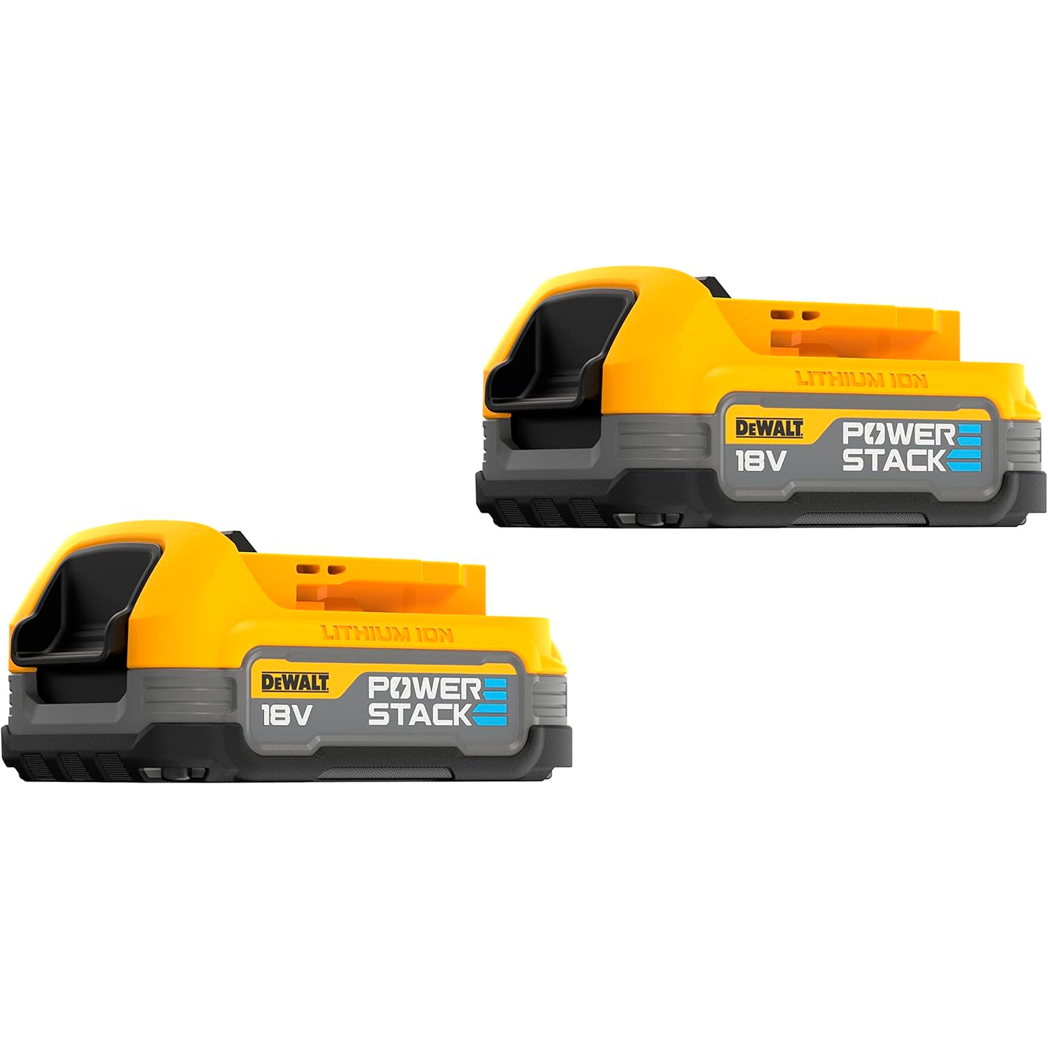 Комплект аккумуляторов DeWALT XR PowerStack 18V 1.7Ah 2-pack (DCBP034E2)