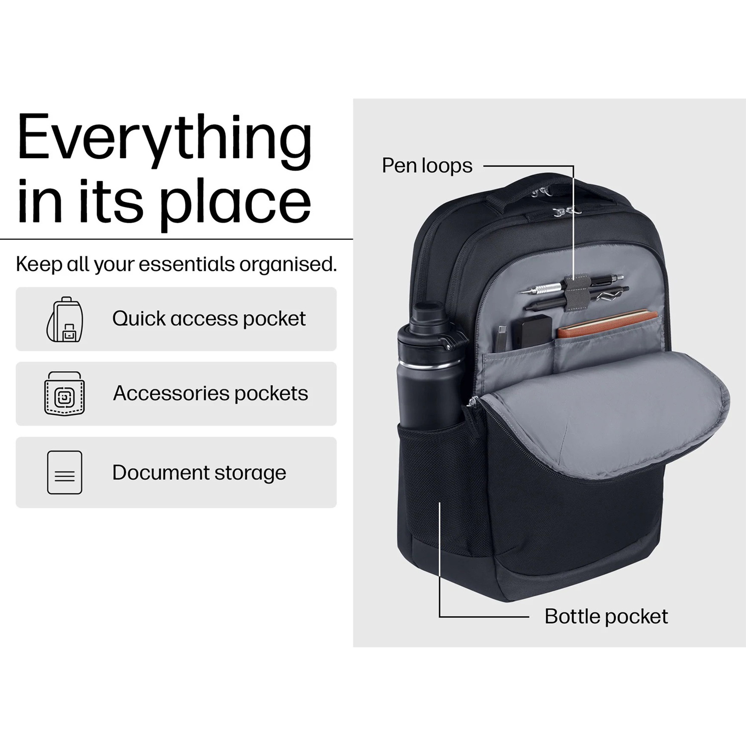 Рюкзак HP Everyday Odyssey Gray (A08JXAA)