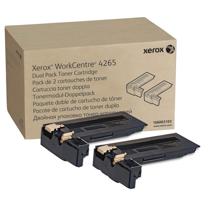 Тонер-картридж XEROX 106R03103 Dual Pack Black