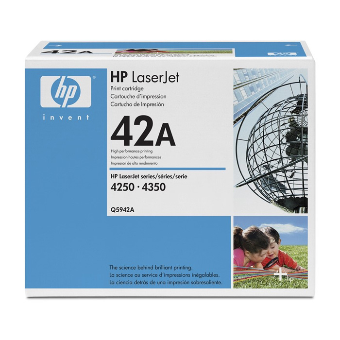 Тонер-картридж HP Q5942A Black