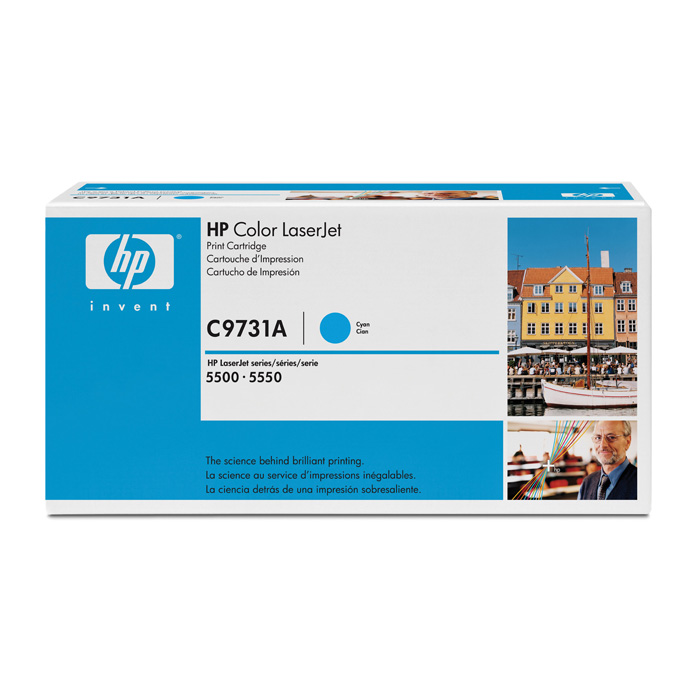 Тонер-картридж HP C9731A Cyan