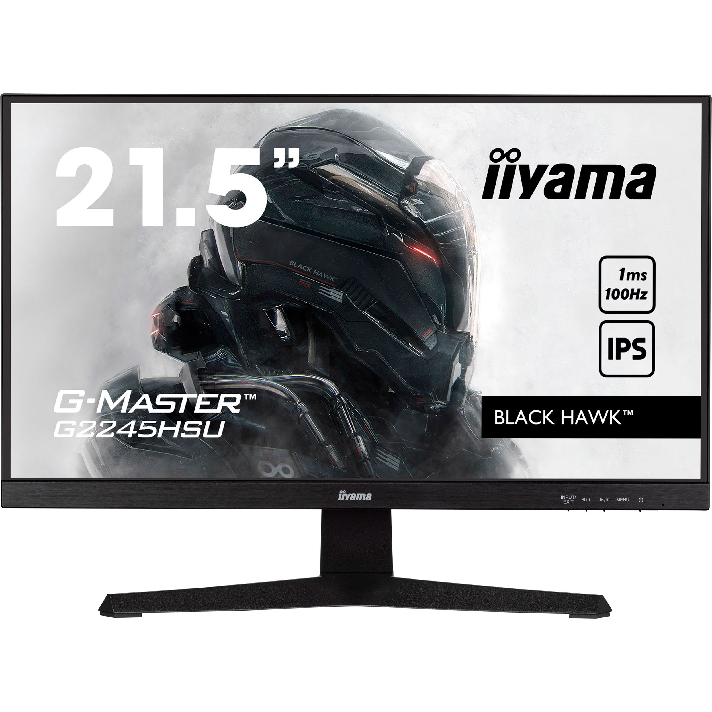 Монітор 21.5" IIYAMA G-Master G2245HSU-B2 Black Hawk