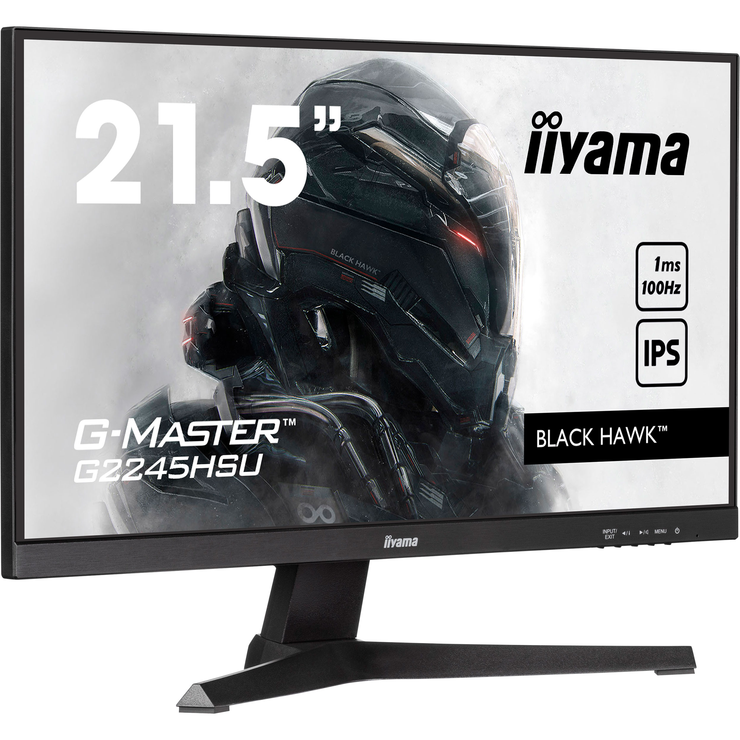 Монітор 21.5" IIYAMA G-Master G2245HSU-B2 Black Hawk