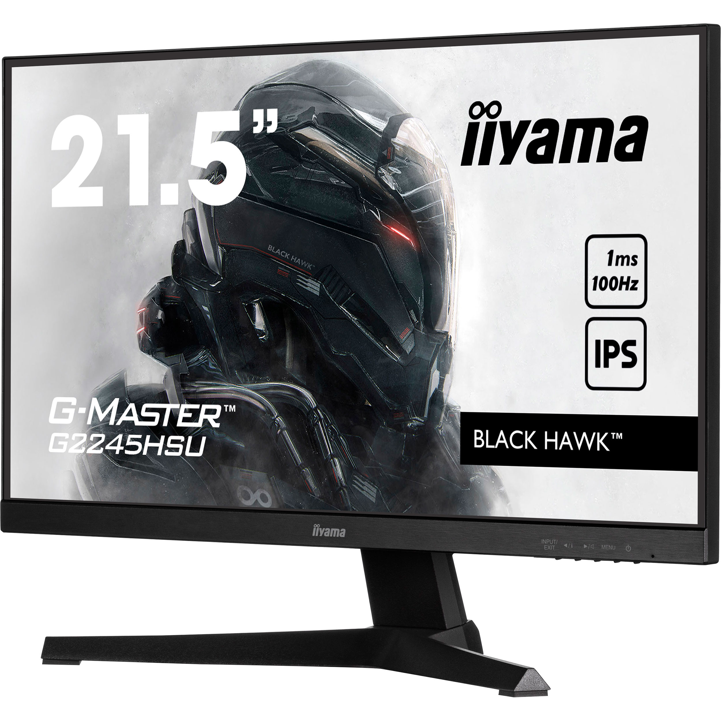 Монітор 21.5" IIYAMA G-Master G2245HSU-B2 Black Hawk