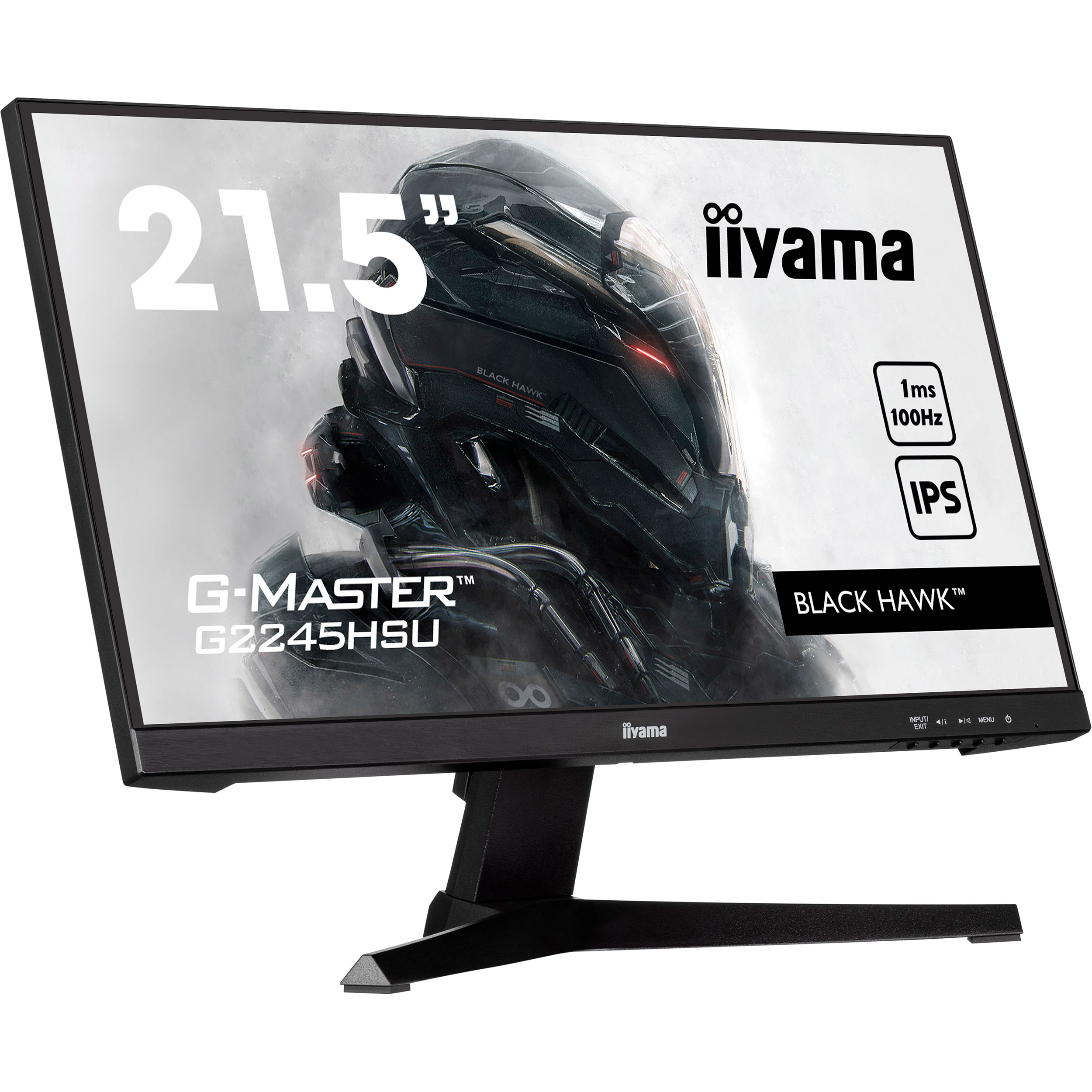 Монітор 21.5" IIYAMA G-Master G2245HSU-B2 Black Hawk