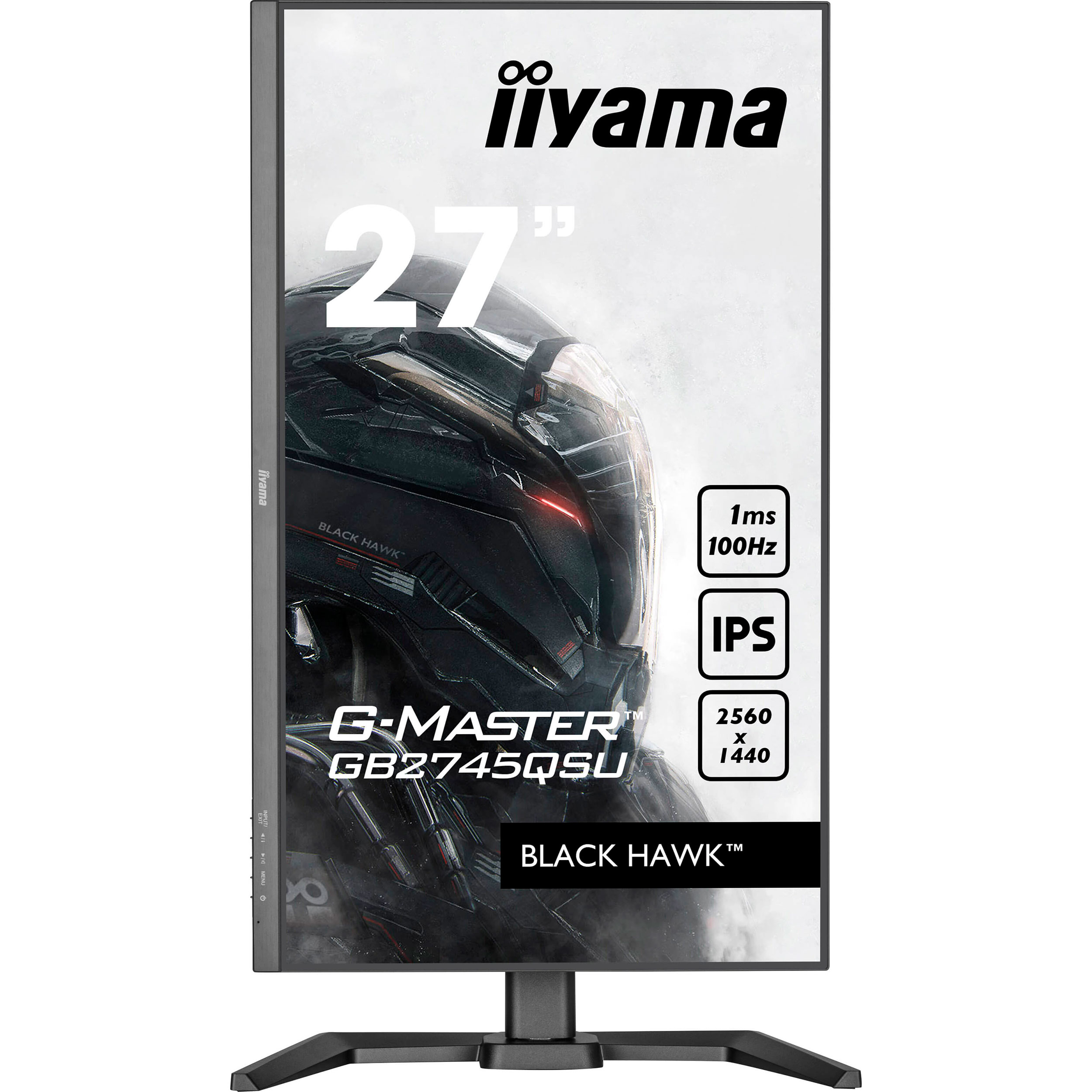Монітор 27" IIYAMA G-Master GB2745QSU-B2 Black Hawk