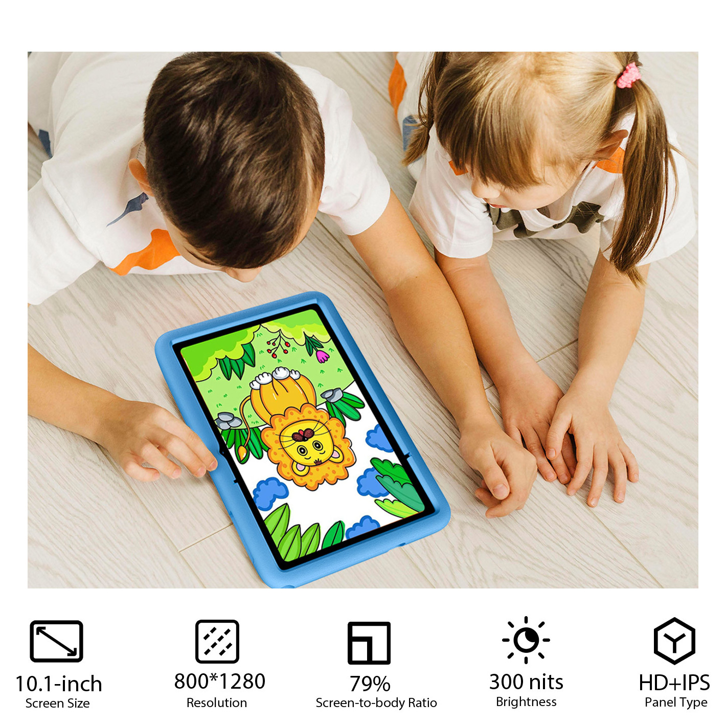 Планшет BLACKVIEW Tab A6 Kids 4/128GB Ocean Blue (6931548319139)