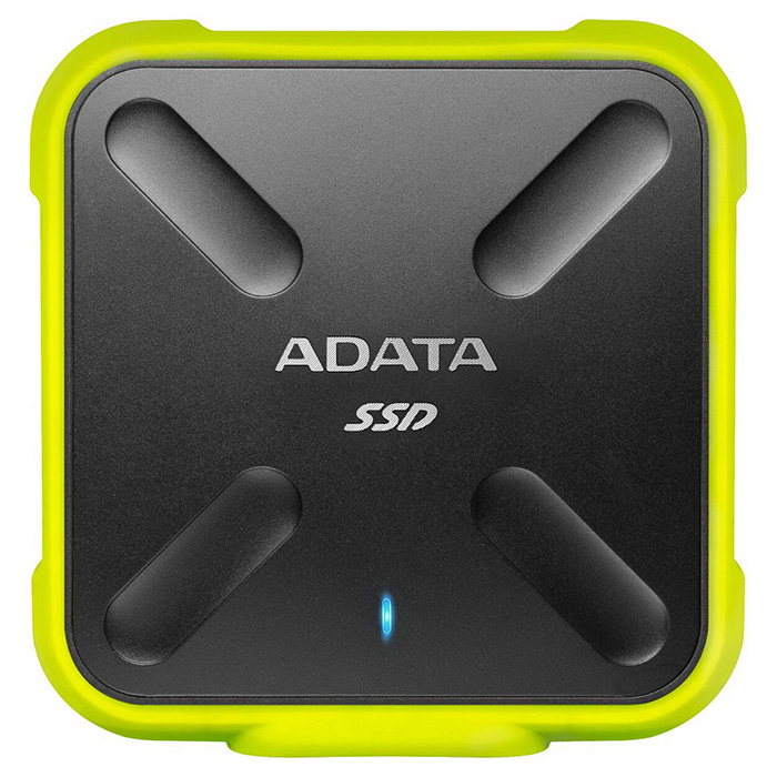 Портативний SSD диск ADATA SD700 512GB USB3.2 Gen1 Yellow (ASD700-512GU31-CYL)