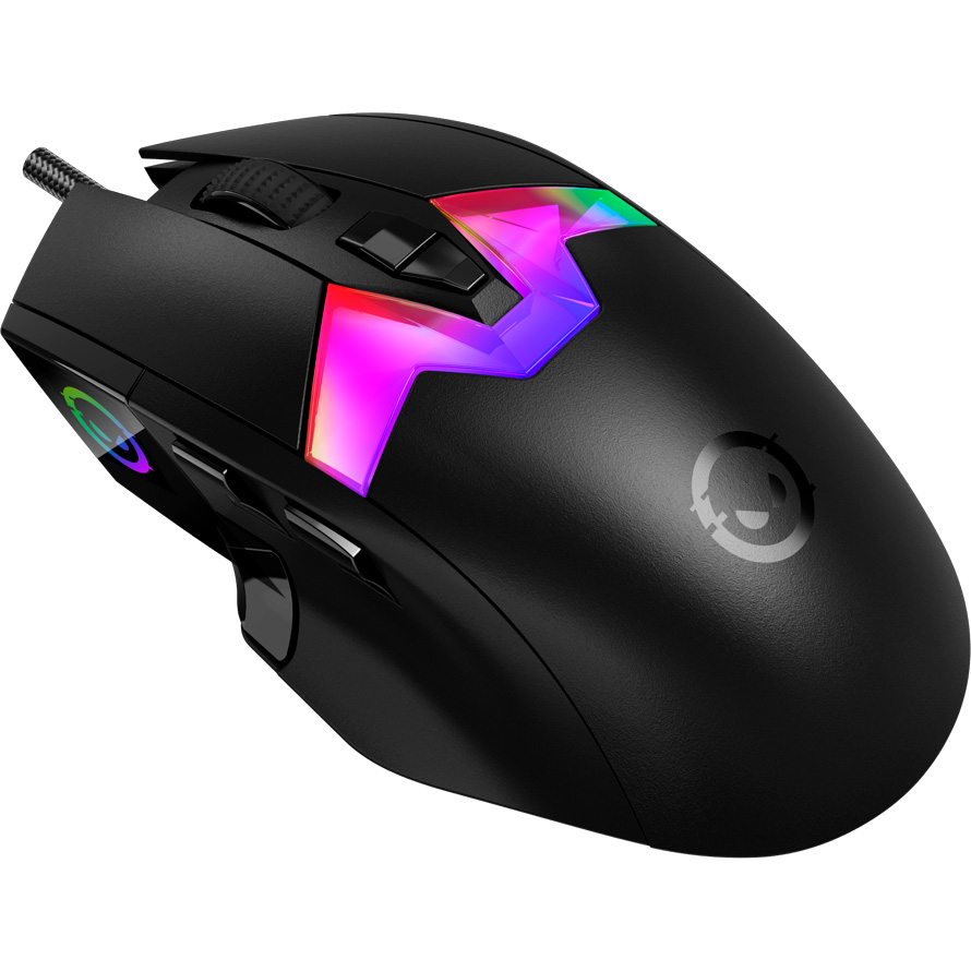 Миша ігрова LORGAR MSP80 Black (LRG-MSP80-BK)
