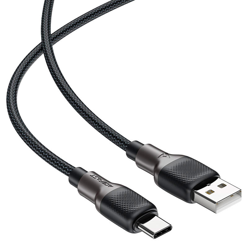 Кабель ACEFAST C10-04 USB-A to USB-C 1.2м Black