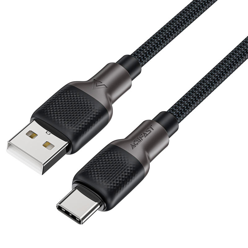 Кабель ACEFAST C10-04 USB-A to USB-C 1.2м Black