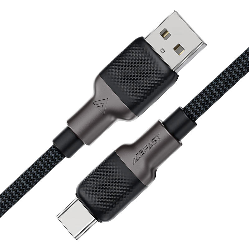 Кабель ACEFAST C10-04 USB-A to USB-C 1.2м Black