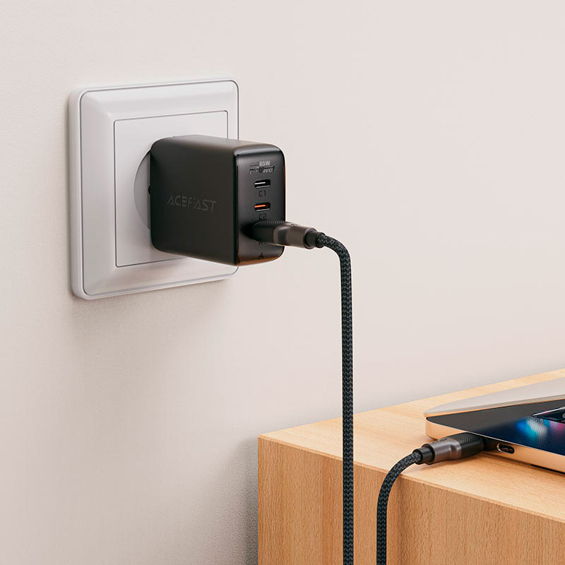 Кабель ACEFAST C10-04 USB-A to USB-C 1.2м Black
