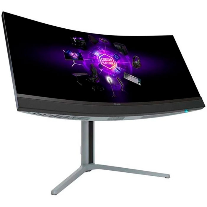Монітор 34" LORGAR 34MP1 Black/Milky Gray