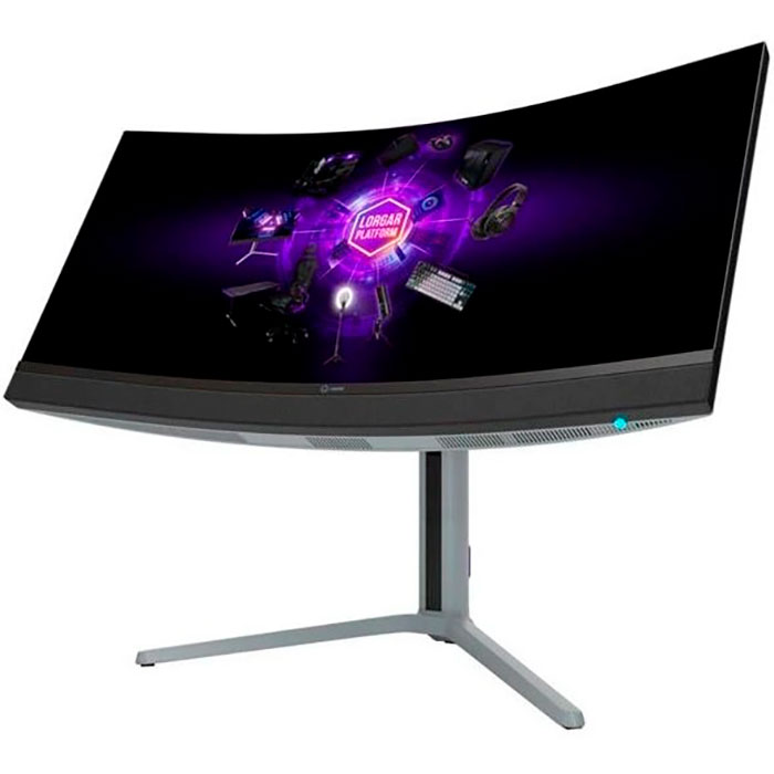 Монітор 34" LORGAR 34MP1 Black/Milky Gray