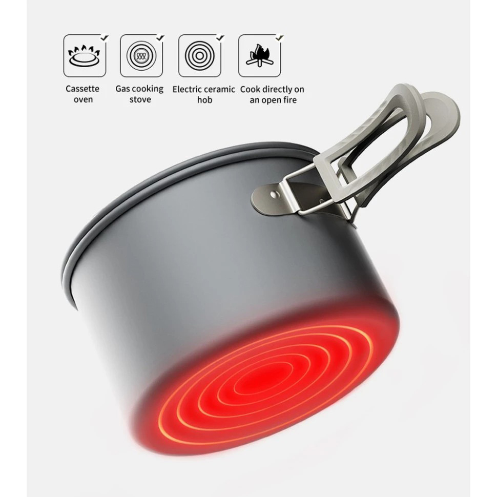 Каструля NATUREHIKE CNK2450CF010 (6976507663342)