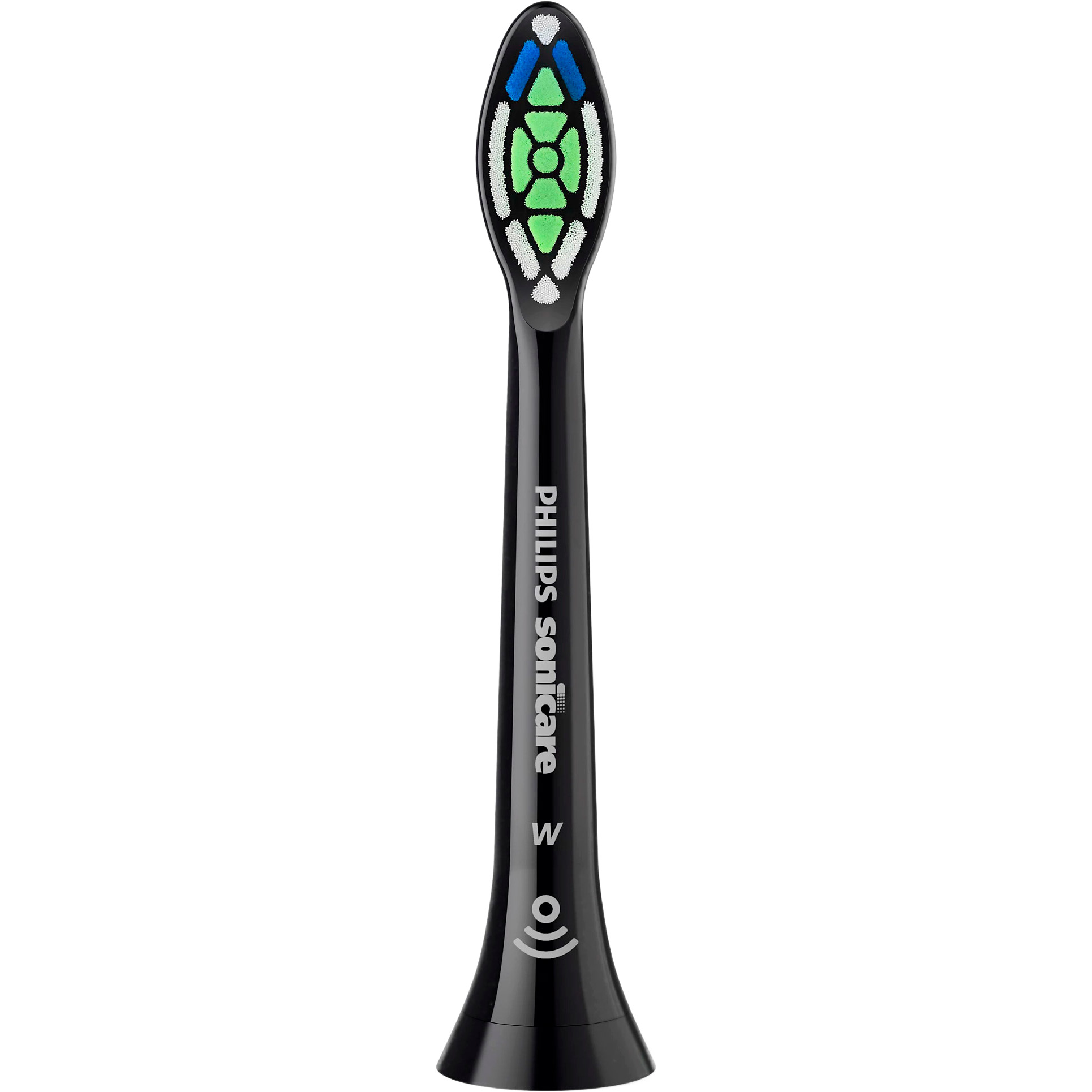 Насадка для зубної щітки PHILIPS Sonicare W2 Optimal Black 2шт (HX6062/88)