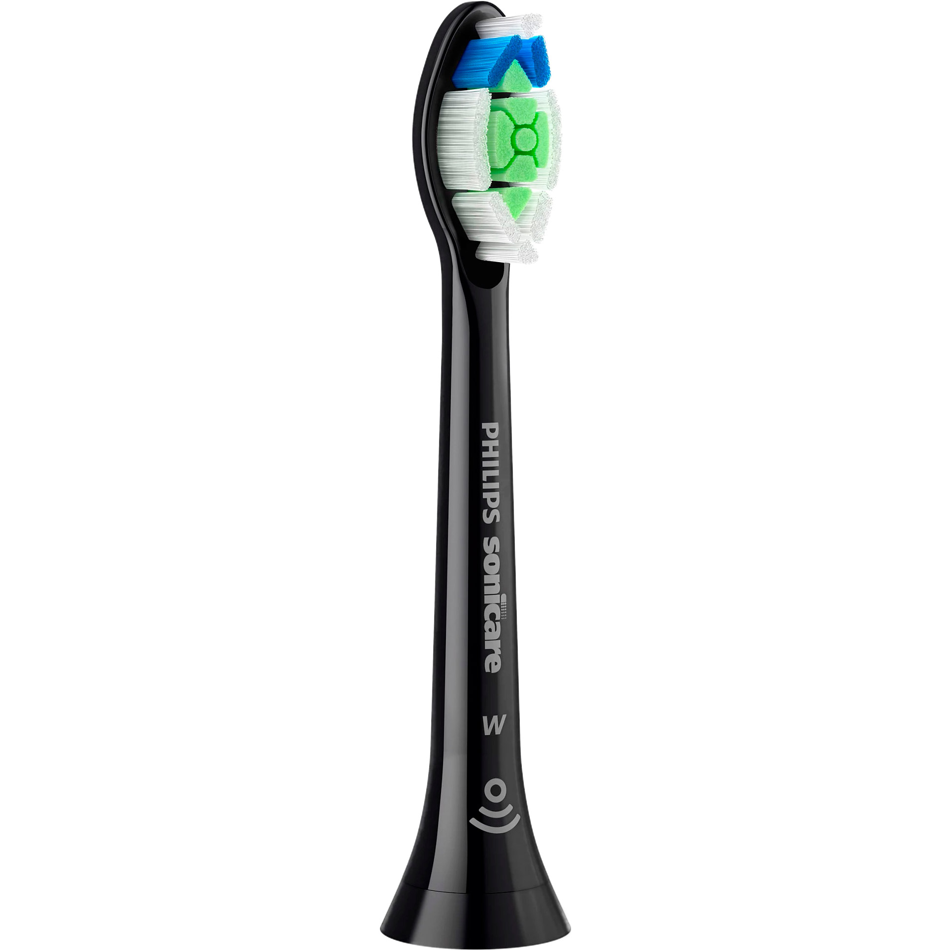 Насадка для зубної щітки PHILIPS Sonicare W2 Optimal Black 2шт (HX6062/88)