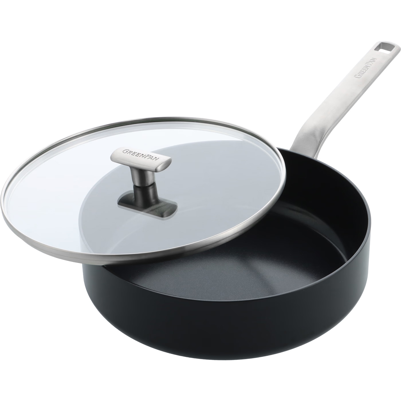 Рондель GREENPAN Evolution 26см з кришкою (CC007086-001)