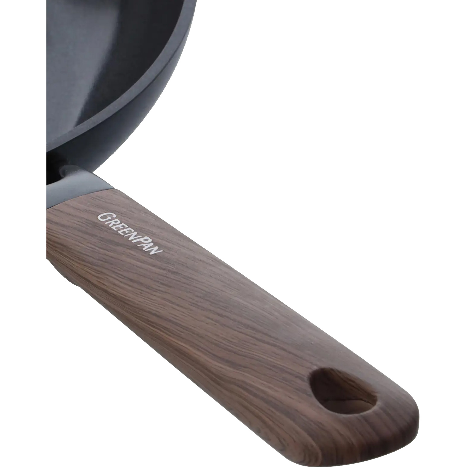 Сковорода вок GREENPAN Eco Smartshape Dark Wood 28см (CC006443-001)