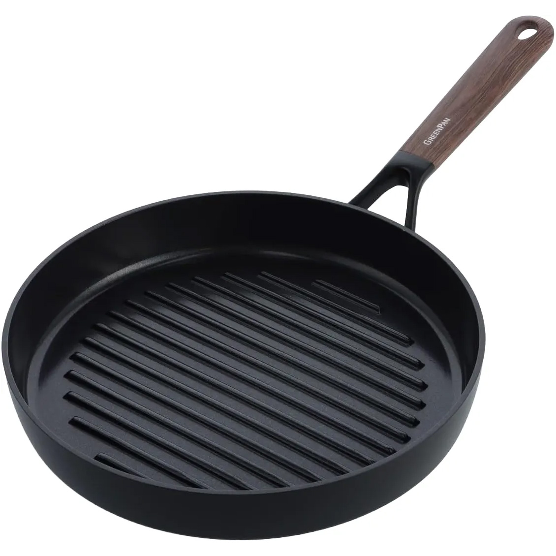 Сковорода гриль GREENPAN Eco Smartshape Dark Wood 28см (CC006444-001)