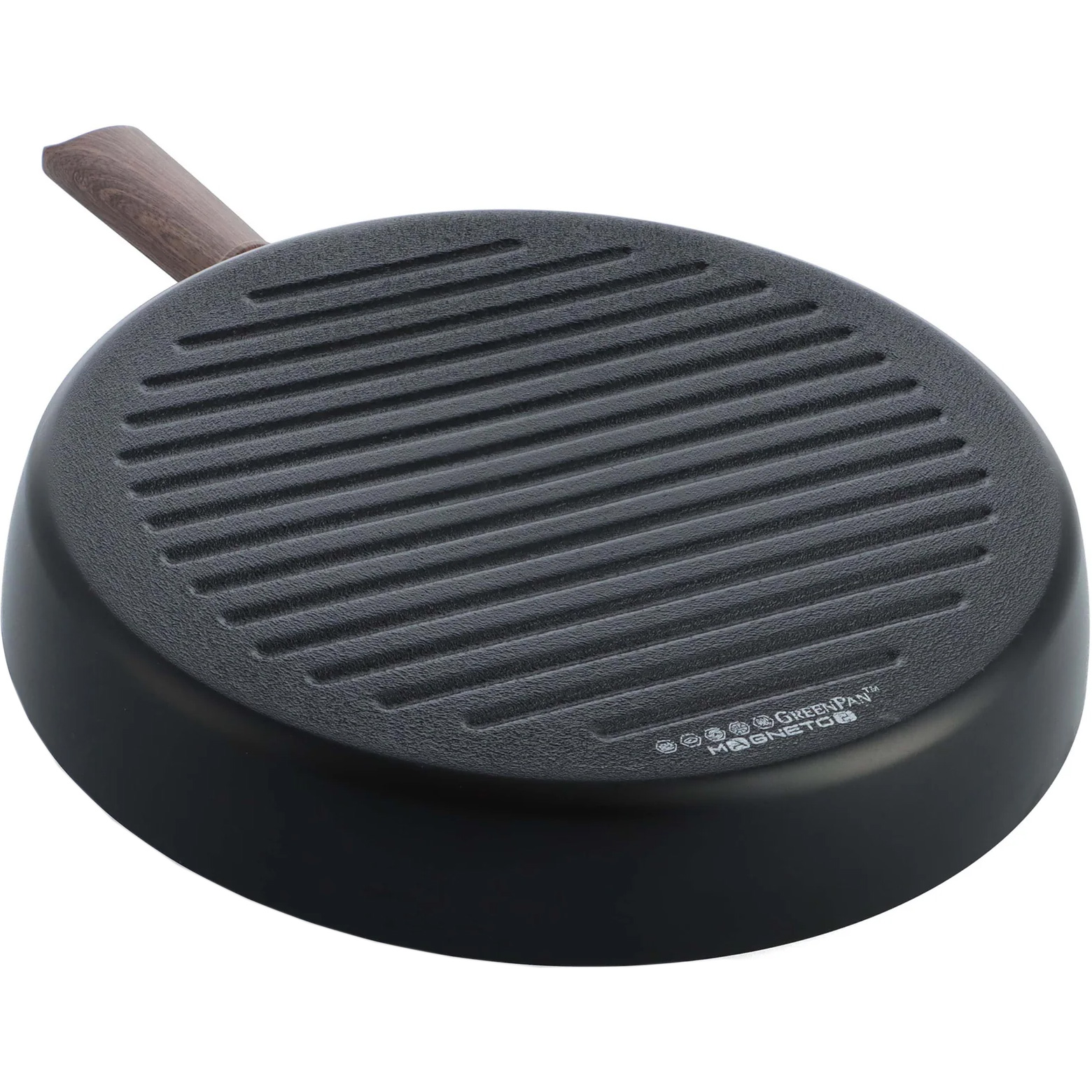 Сковорода гриль GREENPAN Eco Smartshape Dark Wood 28см (CC006444-001)