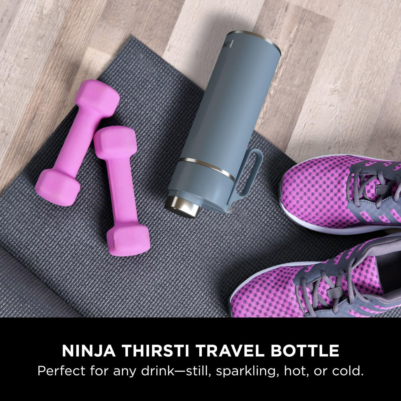 Термос NINJA Thirsti 0.7л Blue (DW2401EUUKBL)