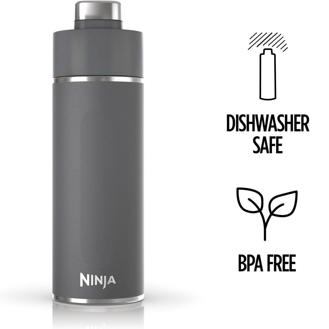 Термос NINJA Thirsti 0.7л Gray (DW2401EUUKGY)
