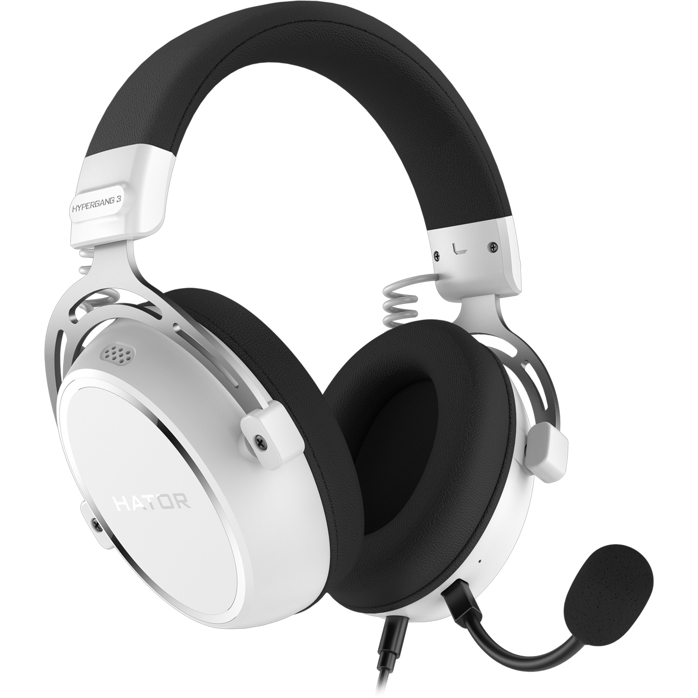 Навушники геймерскі HATOR Hypergang 3 White (ESH06)