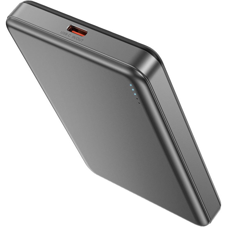 Повербанк MagSafe ACEFAST M12 Magnetic Fast Wireless Charge Power Bank PD 20W 10000mAh Black