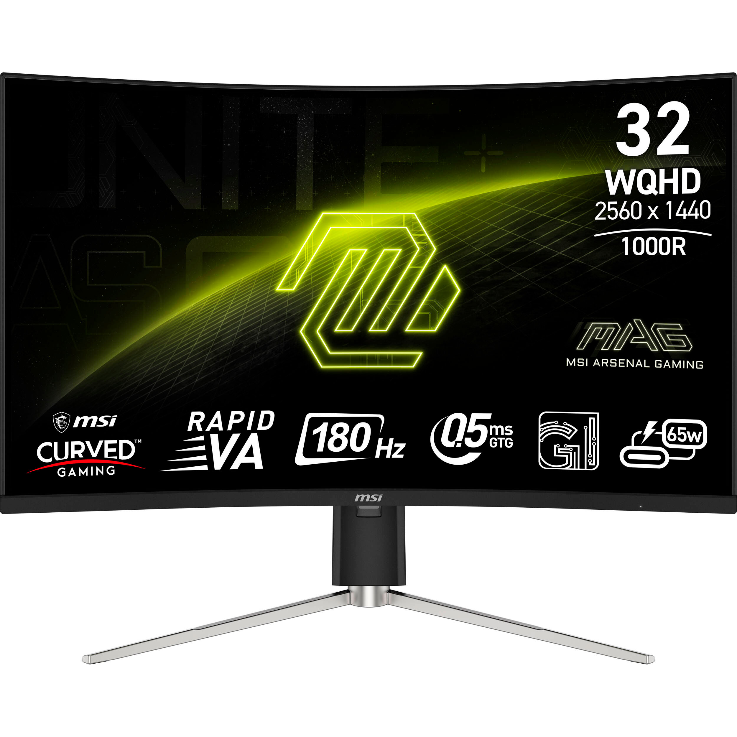 Монитор 31.5" MSI MAG 325CQRF QD E2