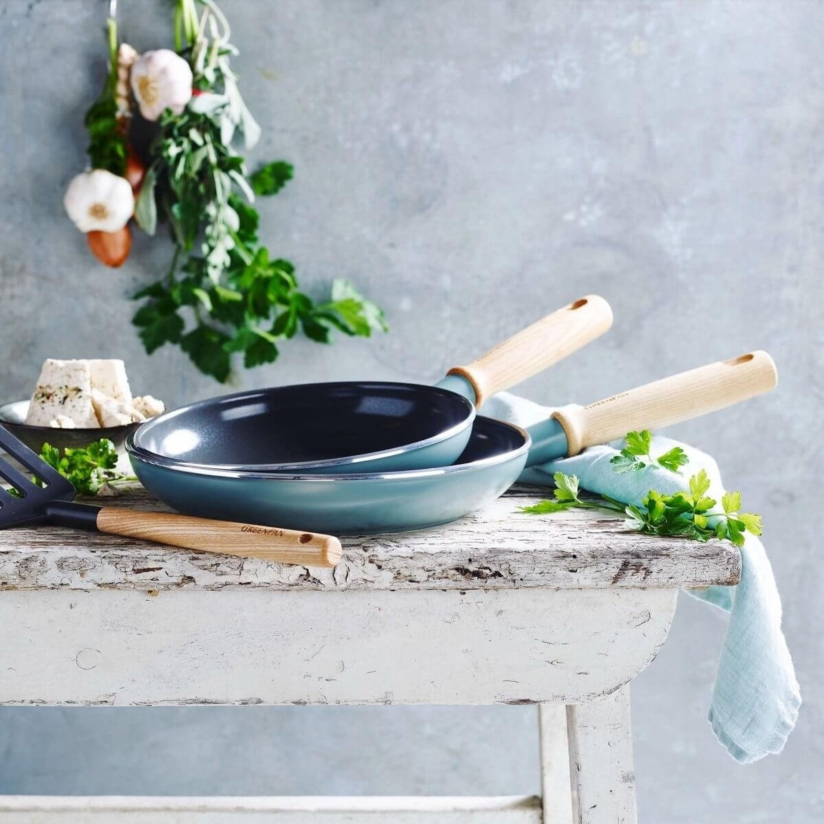 Сковорода GREENPAN Mayflower Blue 28см (CC001669-001)