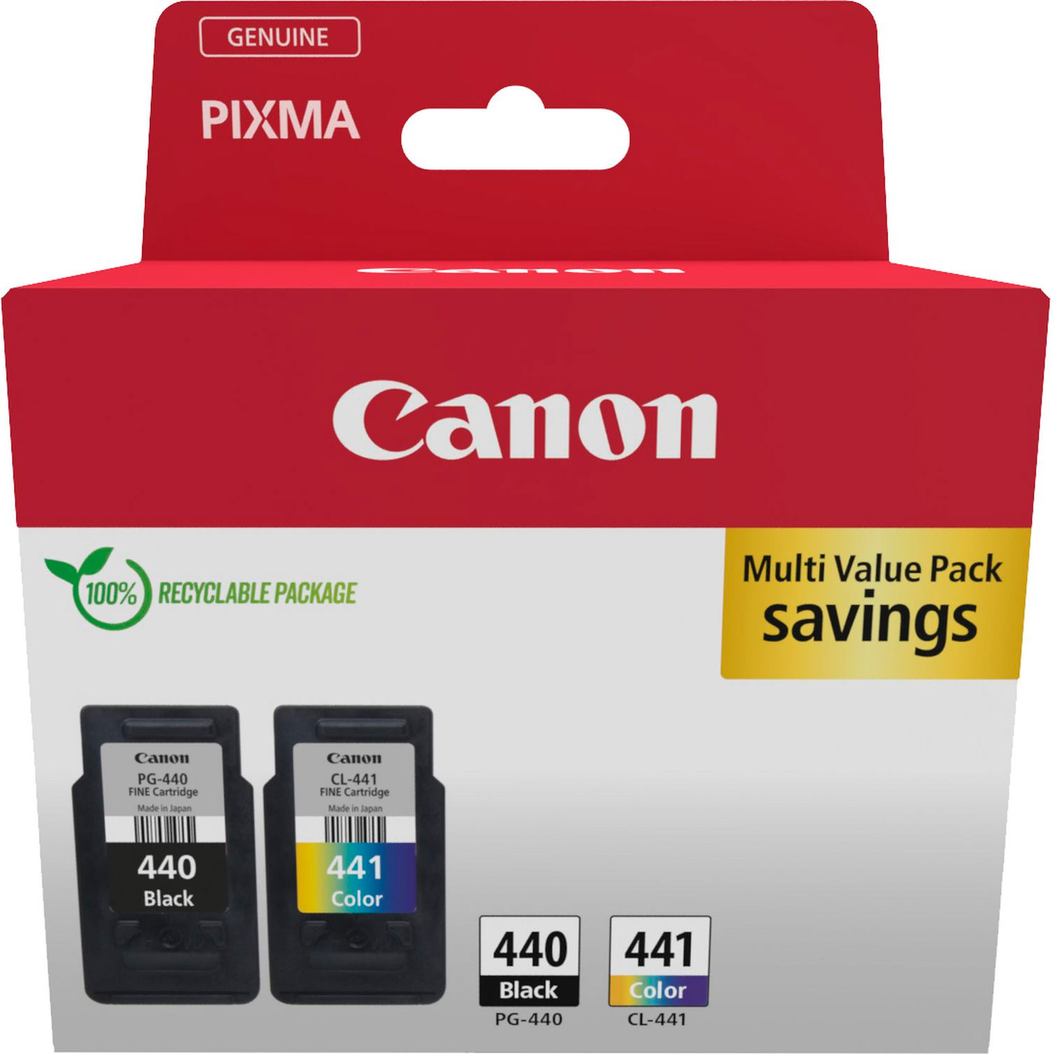Картридж CANON PG-440/CL-441 MultiPack, Black+Color (5219B009)