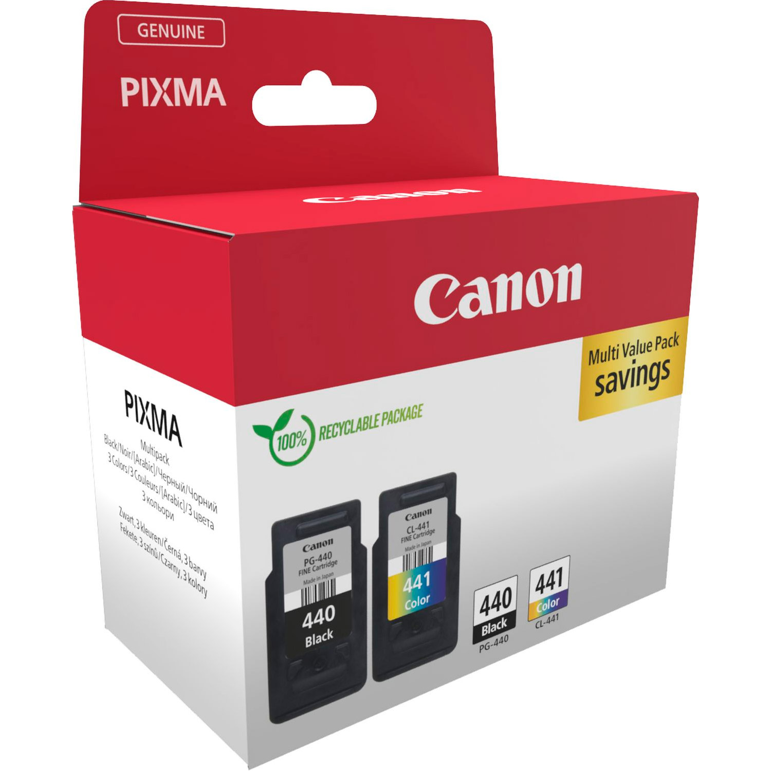 Картридж CANON PG-440/CL-441 MultiPack, Black+Color (5219B009)