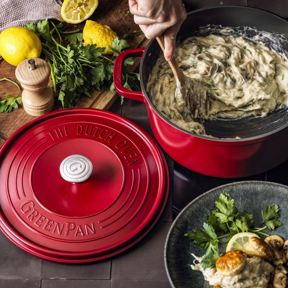 Каструля GREENPAN Featherweights Red 3.3л (CC005432-001)