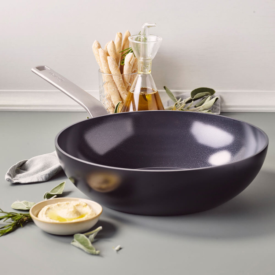 Сковорода вок GREENPAN Evolution Black 28см (CC006388-001)