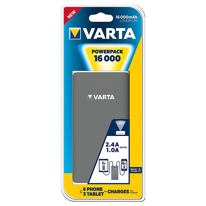 Повербанк VARTA Powerpack 16000 16000mAh
