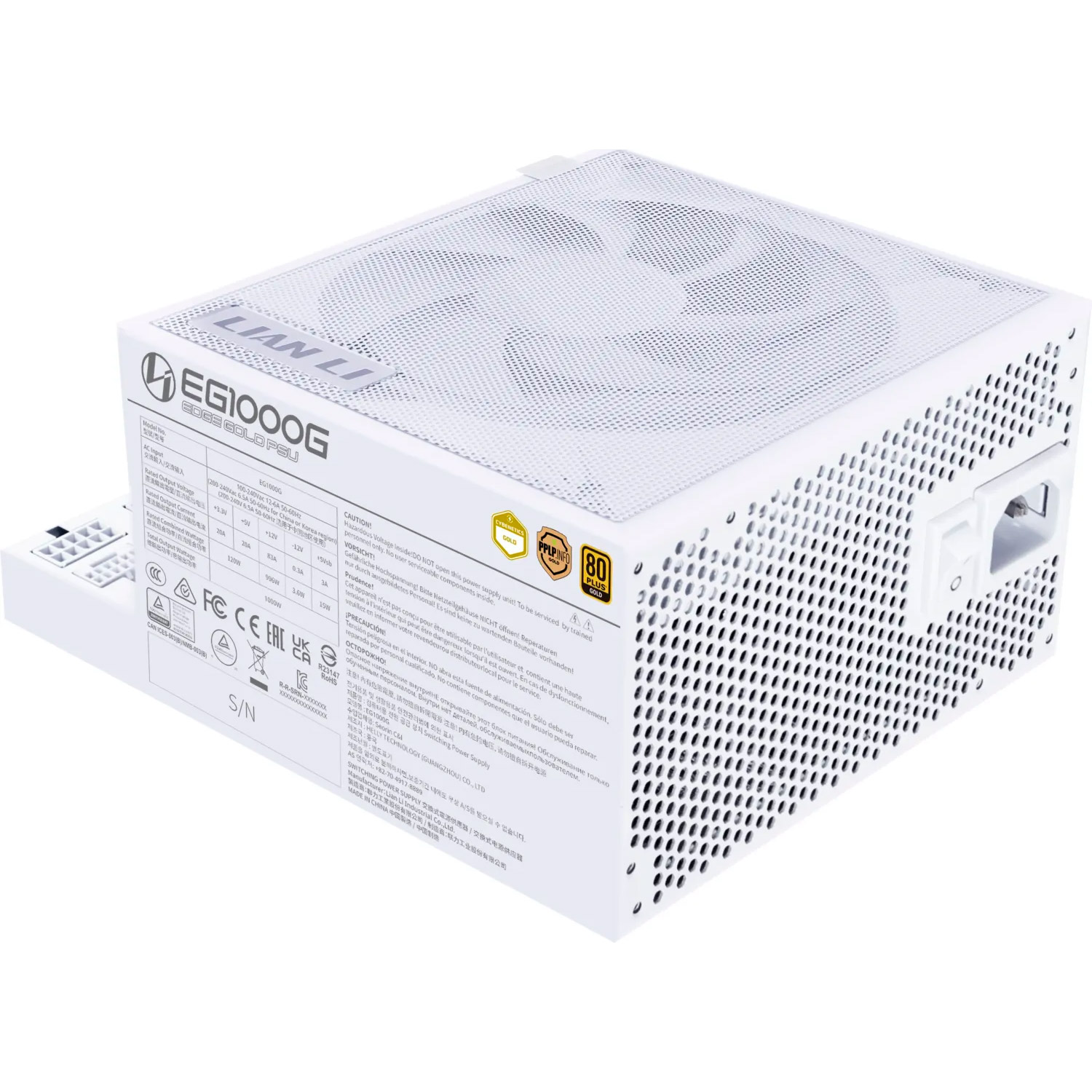 Блок живлення 1000W LIAN LI Edge Gold 1000 White