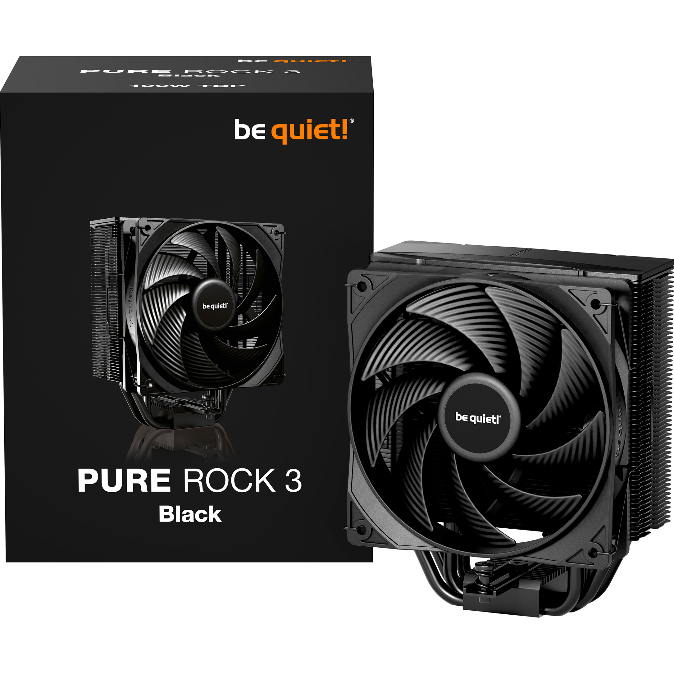 Кулер для процесора BE QUIET! Pure Rock 3 Black (BK039)