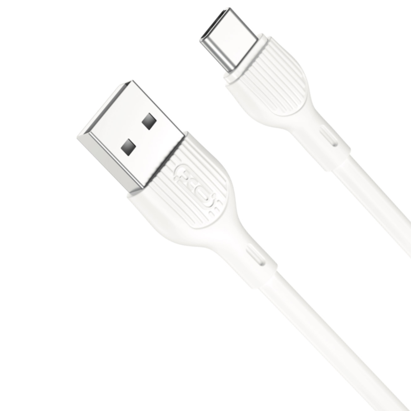 Кабель XO CB-200UC USB-A to Type-C 2м White