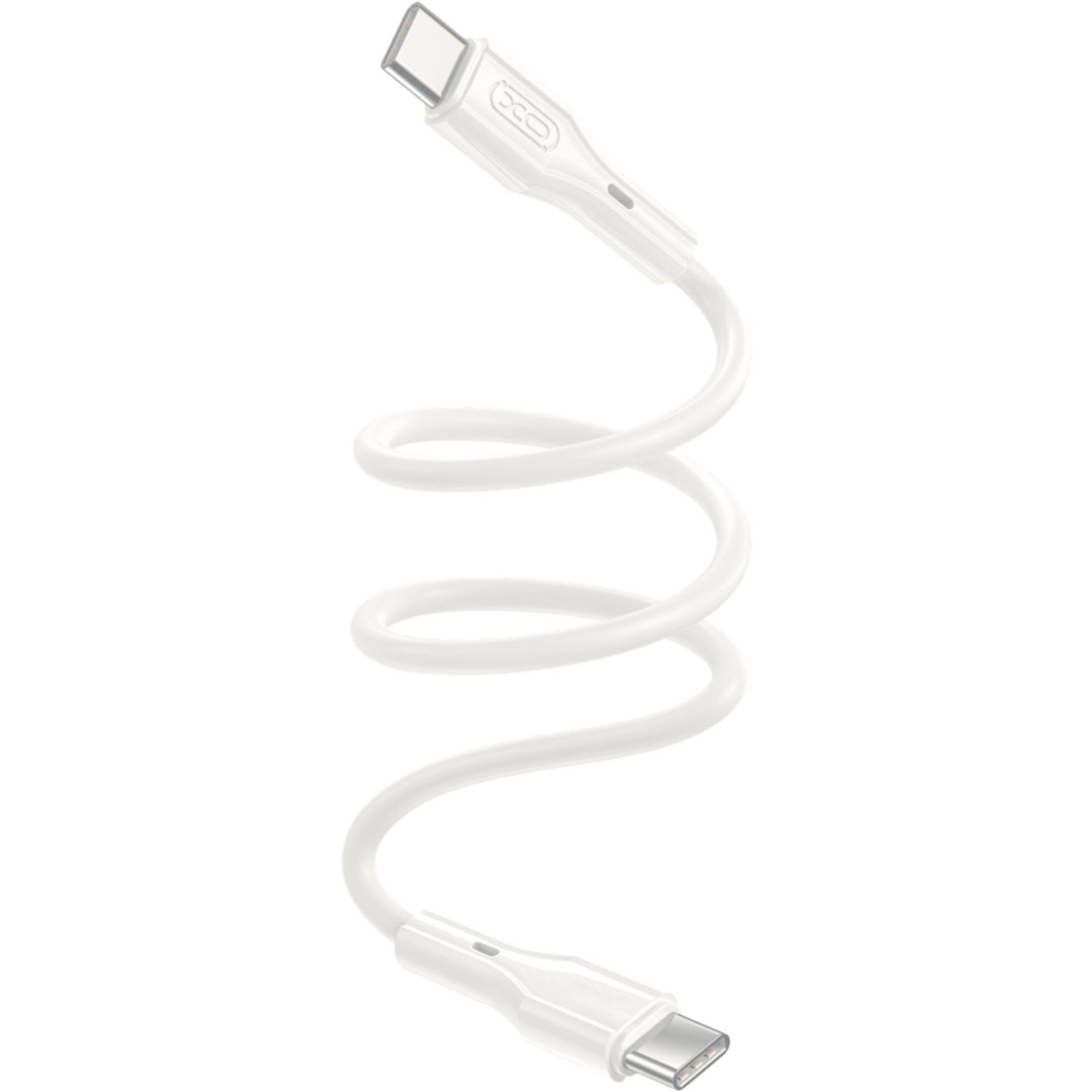 Кабель XO CB-Q71CC Type-C to Type-C 1м White