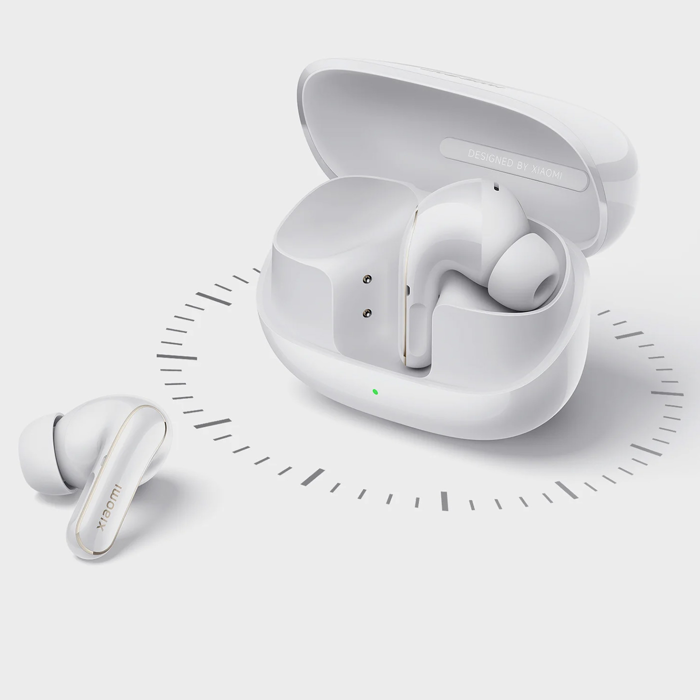 Наушники XIAOMI Buds 5 Pro Bluetooth Ceramic White (BHR9642GL)