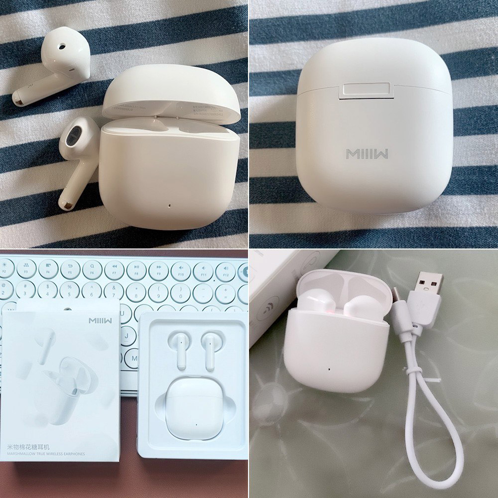 Навушники Xiaomi MiiiW Marshmallow True Wireless Earphones White
