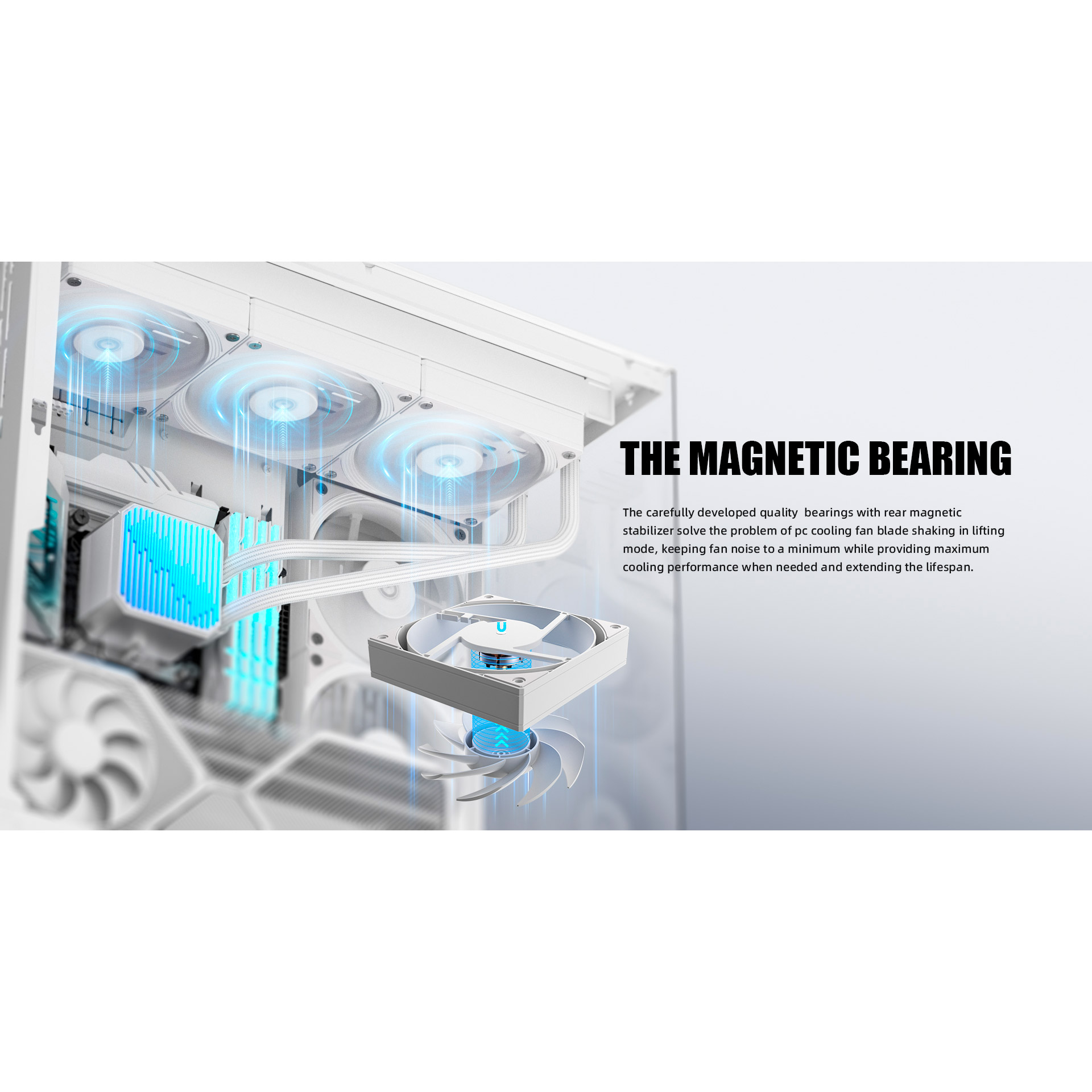 Система водяного охлаждения ID-COOLING DX360 Max White