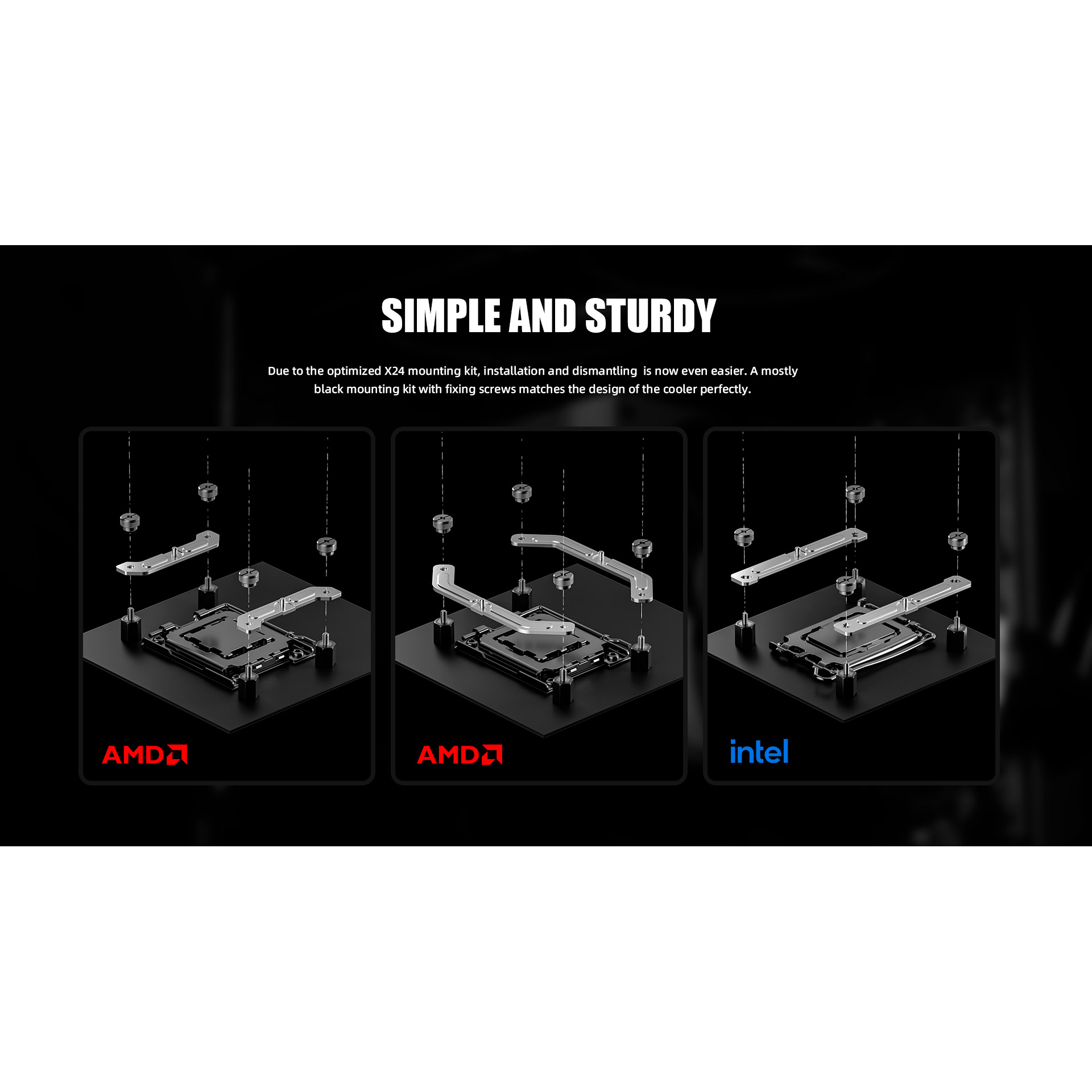 Система водяного охлаждения ID-COOLING DX360 Max White