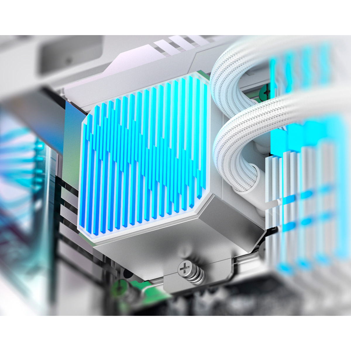 Система водяного охлаждения ID-COOLING DX360 Max White