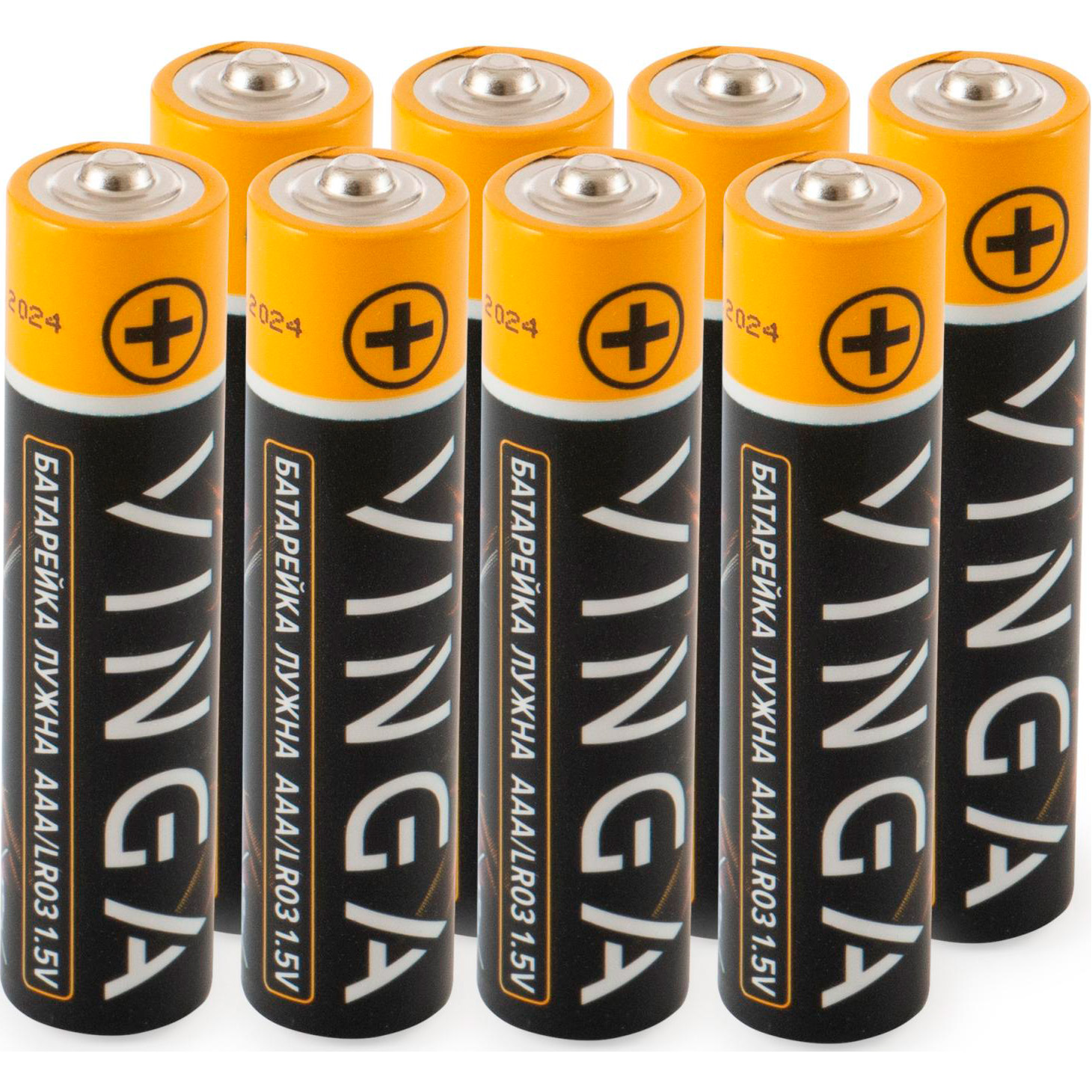 Батарейка VINGA AAA 8шт/уп