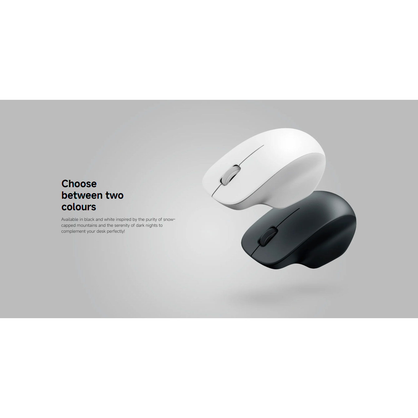 Миша XIAOMI Wireless Mouse Comfort Edition Black (BHR9359GL)