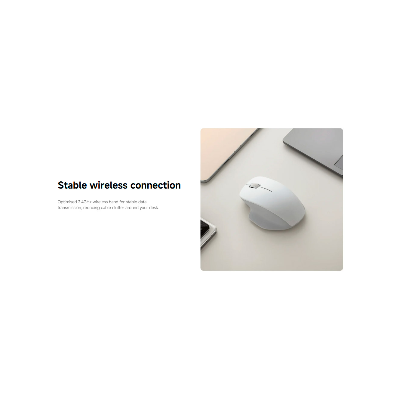 Миша XIAOMI Wireless Mouse Comfort Edition Black (BHR9359GL)