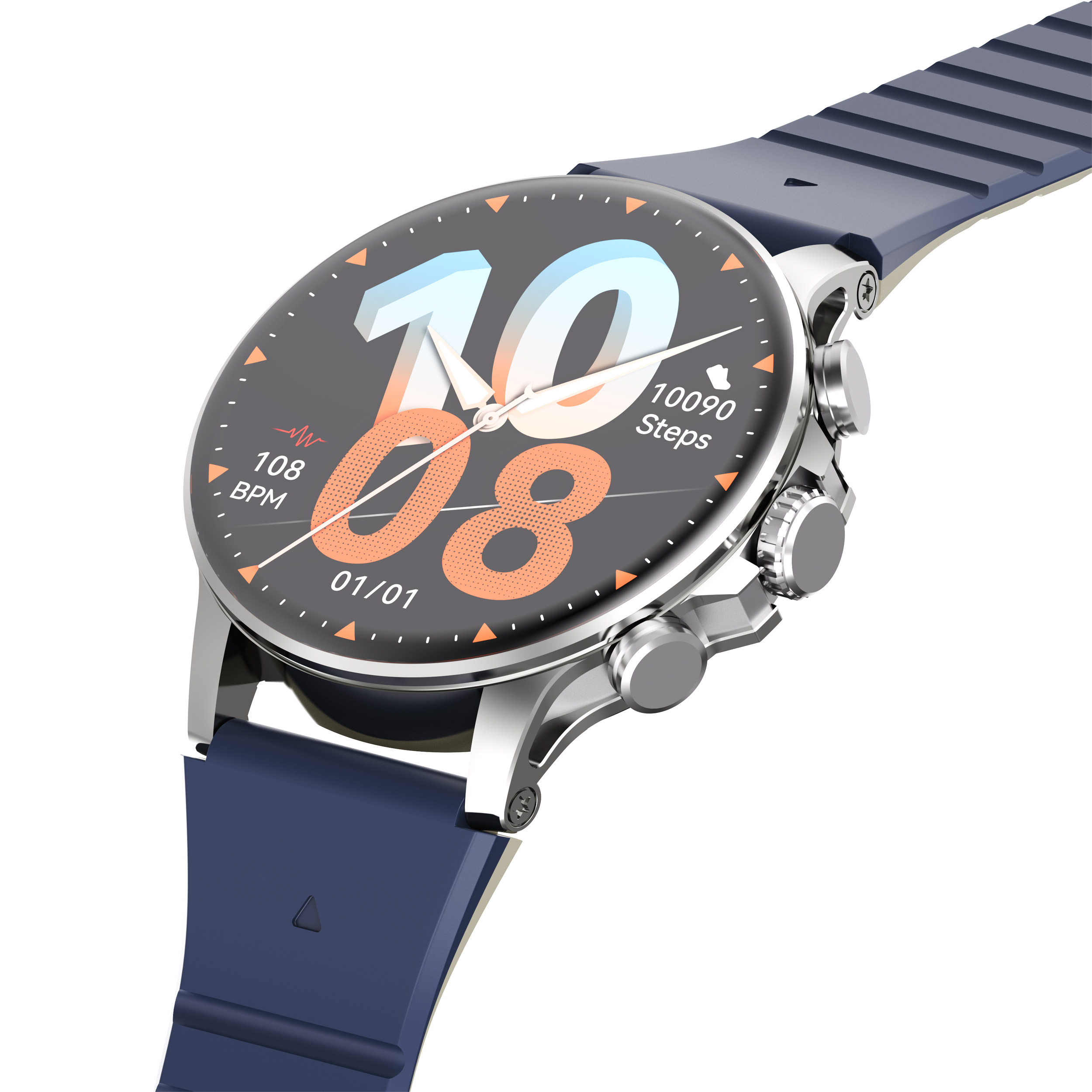 Смарт-часы iMiLab IMIKI Holo Ultra Silver with Magnetic Strap